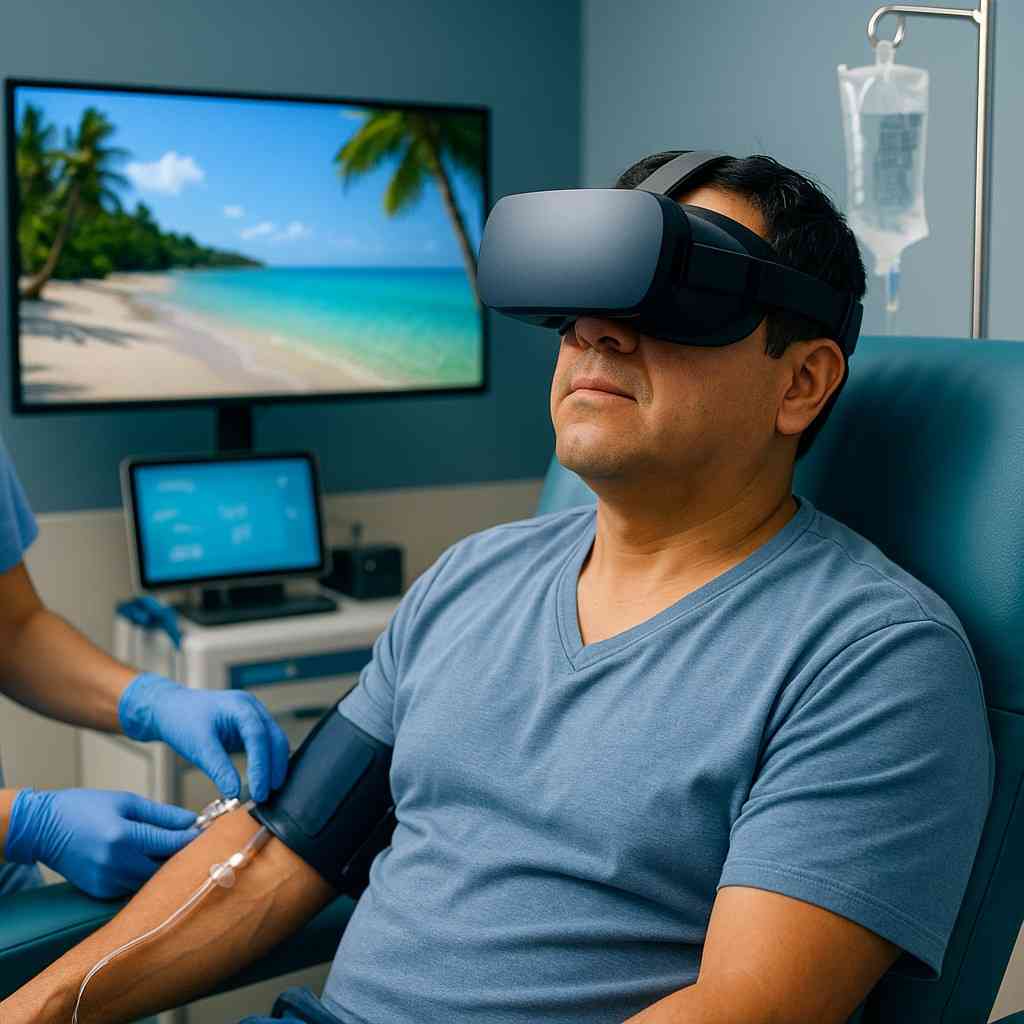 Virtual Reality Distraction Therapy for Procedural Pain Relief